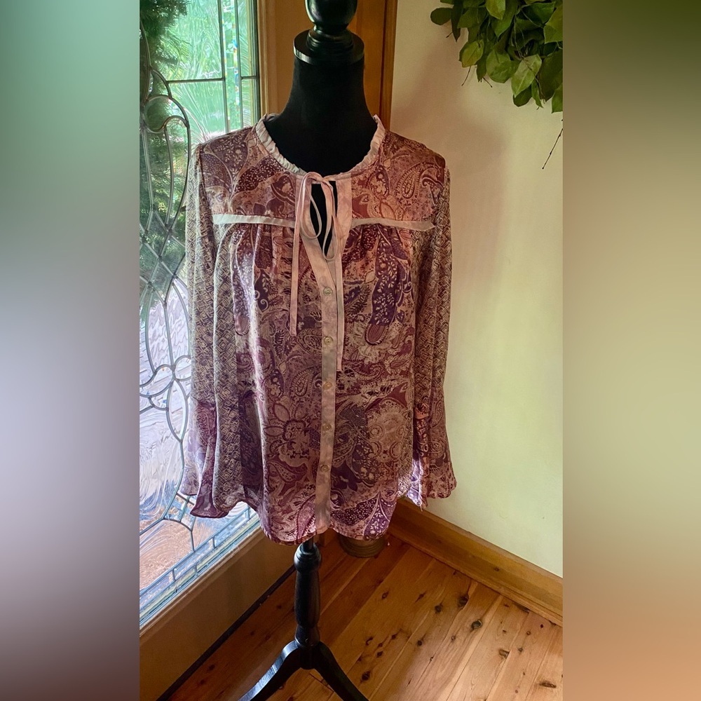 🔥The Porter Collective Button Up Blouse🔥 NWOT